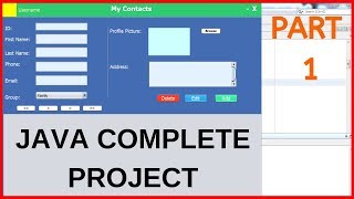 Java Complete Project For Beginners With Source Code  Part 12 [upl. by Ngo]