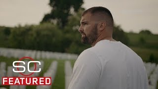 The Steelers Alejandro Villanueva shares the meaning of Memorial Day  SC Featured [upl. by Odlanier]