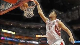 Yao Ming Top 10 Career Dunks [upl. by Mikal781]