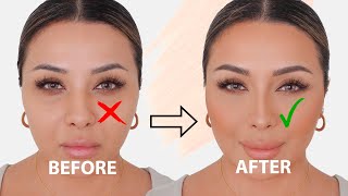 STEP BY STEP HOW TO CONTOUR YOUR NOSE  NINA UBHI [upl. by Thomey]