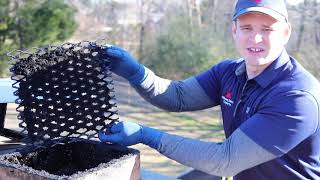 How A Chimney Expert Inspects And Cleans A Chimney [upl. by Eelanej104]