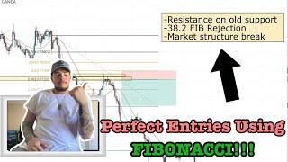 How To Get PERFECT Forex Entries Using FIBONACCI INSANE Mamba [upl. by Procter]