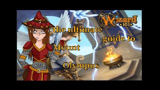 Wizard101 the ultimate guide to Mount Olympus [upl. by Sima753]