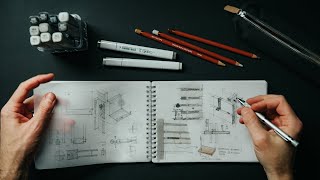 How I Sketch  Design Architectural Details [upl. by Nrubyar]