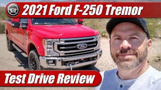 2021 Ford F250 Tremor Test Drive Review [upl. by Geminian]