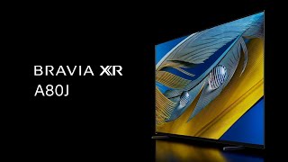 Sony BRAVIA XR A80J OLED 4K HDR TV with Google Assistant [upl. by Edora759]