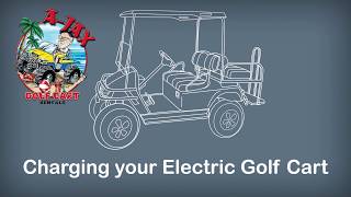 How to charge an electric golf cart [upl. by Akiras]