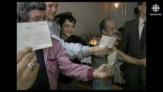 La famille Lavigueur gagne le gros lot du Lotto 649 en 1986 [upl. by Milburn]