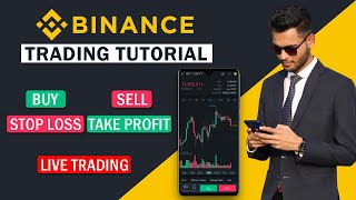 Binance Trading Tutorial in Hindi  How to use Binance app full Information [upl. by Nylirek]