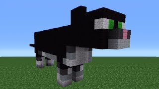 Minecraft Tutorial How To Make A Cat Statue [upl. by Market]