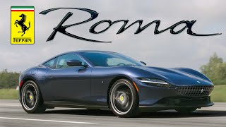 2021 Ferrari Roma Review  STEALTH EXOTIC SUPERCAR [upl. by Teahan]