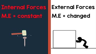 INTERNAL amp EXTERNAL FORCE  Physics Animation [upl. by Eiramait59]