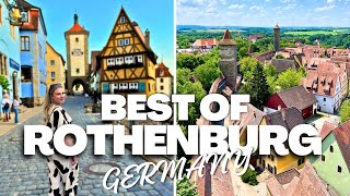 ROTHENBURG OB DER TAUBER What To Do in One Day Germany [upl. by Shiller]