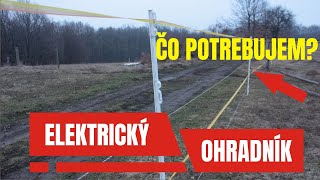 Farmarsky VLOG 5 Elektrický ohradník plot pre domáce zvieratá [upl. by Bautram]