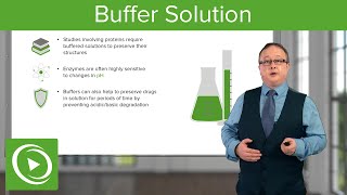 Buffer Solutions amp Water as Buffer – Chemistry  Lecturio [upl. by Ednutey875]