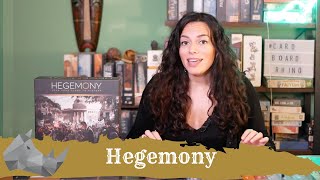 Hegemony Preview  Cardboard Rhino [upl. by Laetitia]