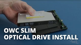 How to install an Optical Drive in an OWC Slim [upl. by Enilaf]