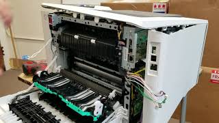 How To Replace The HP M452 M377 M477 M454 M479 Printer Fuser Instructions RM26431 RM26418 [upl. by Eads]