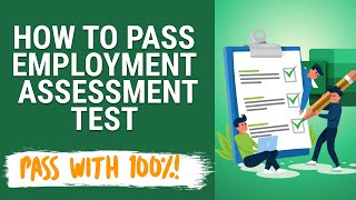 How to Pass Employment Assessment Test IQ and Aptitude Questions amp Answers [upl. by Ludovico]