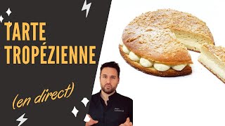 Cours de pâtisserie en direct  La Tropézienne [upl. by Alana]