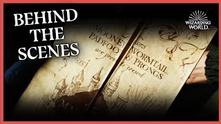 7 BehindtheScenes Facts About The Marauders Map  Wizarding World [upl. by Otnicaj]