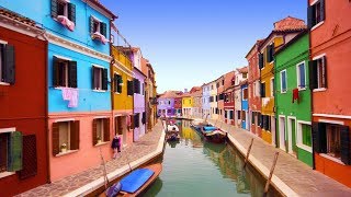 Murano Glass and Burano Lace Tour from Venice [upl. by Yrollam]