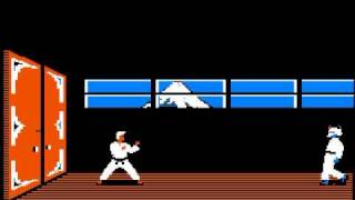 Apple II Game Karateka 1984 Brøderbund [upl. by Ycrep]