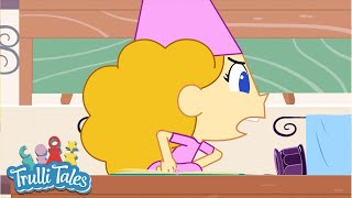 Trouble in Class  Trulli Tales  Cartoons for kids [upl. by Nylimaj814]