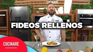 Cucinare TV  quotFideos rellenosquot [upl. by Ardin]