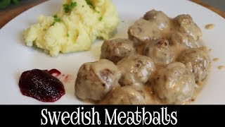 Swedish Meatballs Recipe  IKEA Style easy meals [upl. by Annoved423]