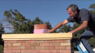 Repair A Chimney Crown Masonry Chimney Cap [upl. by Axia]