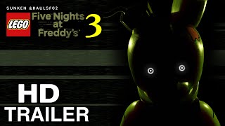 Lego Five nights at Freddys 3 Official trailer [upl. by Fia441]