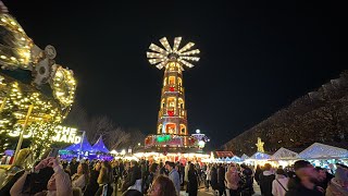 Tuileries Christmas Market in Paris [upl. by Meelas]