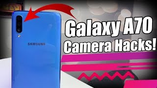 Samsung Galaxy A70 Camera Tips amp Tricks [upl. by Adnyl]