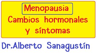 MENOPAUSIA fisiología y síntomas  Climaterio [upl. by Sunderland]