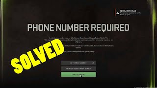 How to fix the mobile phone verification issue in Warzone 2 and Modern Warfare 2 [upl. by Atkinson700]