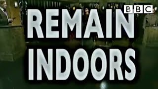 quotRemain Indoorsquot emergency broadcast  BBC Comedy [upl. by Abbey]