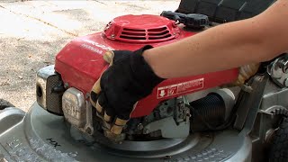 How to do Maintenance on Lawn Mowers [upl. by Kenna]