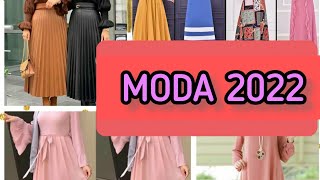 AYOLLAR UCHUN KO‘YLAK FASONLARI MODA 2022Yopiq liboslarTESETTÜR ELBISE MODELLERİ HIJAB STYLE [upl. by Jeana425]