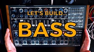 Arturia Minibrute 2  2S  Lets Build a Bass [upl. by Oirram]