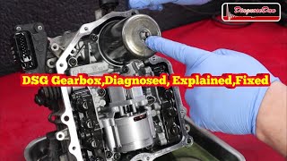 DSG Gearbox Diagnosed explained Fixed [upl. by Yelnikcm]