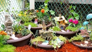 How to make a DIY Fairy Garden [upl. by Aronid]