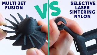 3D Printing Comparison Multi Jet Fusion vs Selective Laser Sintering Nylon  Fictiv [upl. by Naerda]