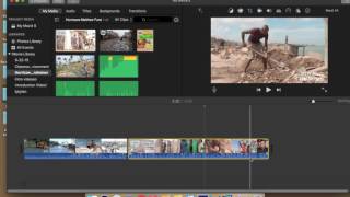 Split Trim and Delete Clip iMovie [upl. by Nillor717]