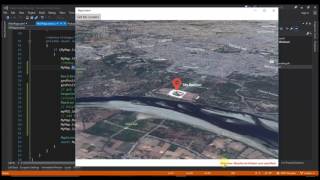 Map control and get current location using UWP CSharp [upl. by Anitrebla695]