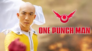 ONE PUNCH MAN LIVE ACTION  Saitama vs Genos  REAnime [upl. by Llenoil]