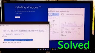 How To Fix The Processor isn’t Supported for this Version of Windows 11 [upl. by Esiralc]