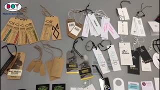 Paper Hang Tags  Custom Brand Logo Services  Clothes Accessories Manufacturer  DOYLabel [upl. by Larine]