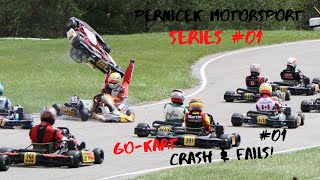 GoKart Crash amp Fail Compilation  Series 01 [upl. by Nylitsirk]