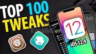 Top 100 BEST Jailbreak Tweaks for iOS 124 Cydia amp Sileo [upl. by Clorinda]